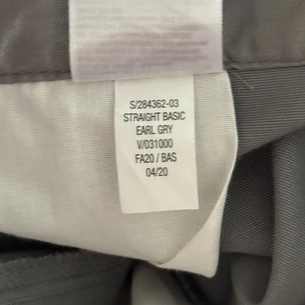 Old Navy Boys Earl Gray Twill Chino Uniform Pants School Casual Everyday Neutral